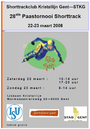 Easter Cup 2008 poster
